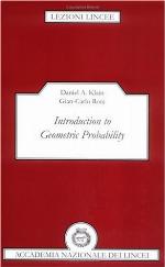 Introduction to Geometric Probability