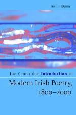 The Cambridge Introduction to Modern Irish Poetry, 1800-2000