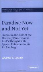 Paradise Now and Not Yet