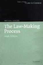 The Law-Making Process
