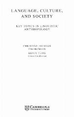 Language, Culture, and Society