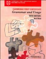 Cambridge First Certificate Grammar and Usage Student's Book