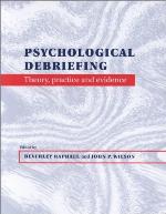 Psychological Debriefing