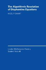 The Algorithmic Resolution of Diophantine Equations