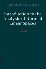 Introduction to the Analysis of Normed Linear Spaces