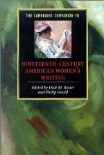 The Cambridge Companion to Nineteenth-Century American Women's Writing