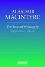 The Tasks of Philosophy