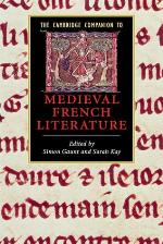 The Cambridge Companion to Medieval French Literature