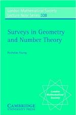 Surveys in Geometry and Number Theory