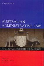 Australian Administrative Law