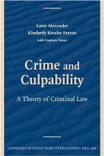 Crime and Culpability