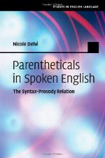 Parentheticals in Spoken English