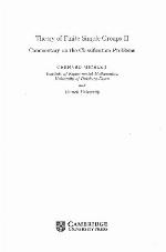 Theory of Finite Simple Groups II