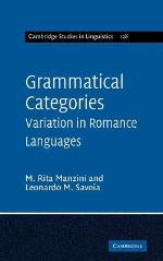 Grammatical Categories