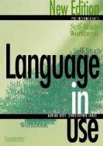Language in Use Self-Study Workbook, Pre-Intermediate