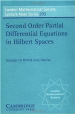 Second Order Partial Differential Equations in Hilbert Spaces