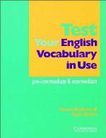 Test Your English Vocabulary in Use