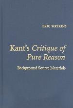 Kant's Critique of Pure Reason