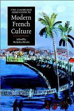 The Cambridge Companion to Modern French Culture