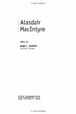 Alasdair MacIntyre