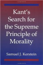 Kant's Search for the Supreme Principle of Morality