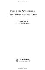 Paradox and Paraconsistency