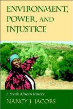 Environment, Power, and Injustice