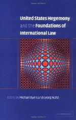 United States Hegemony and the Foundations of International Law
