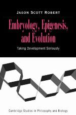 Embryology, Epigenesis and Evolution