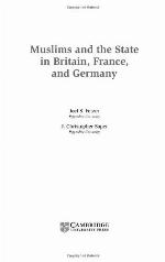 Muslims and the State in Britain, France, and Germany