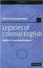 Legacies of Colonial English