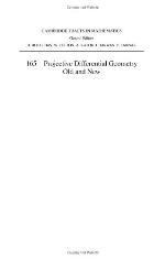 Projective Differential Geometry Old and New