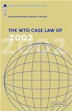 The Wto Case Law of 2002