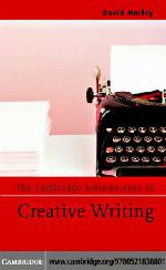 The Cambridge Introduction to Creative Writing
