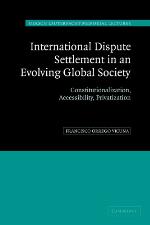 International Dispute Settlement in an Evolving Global Society
