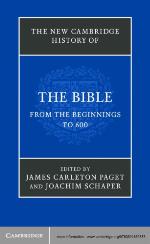 The New Cambridge History of the Bible