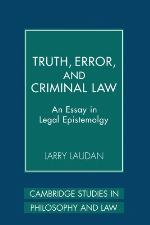 Truth, Error, and Criminal Law