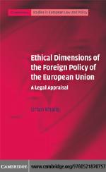 Ethical Dimensions of the Foreign Policy of the European Union