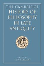 The Cambridge History of Philosophy in Late Antiquity 2 Volume Set