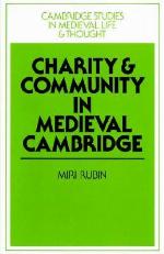 Charity and Community in Medieval Cambridge