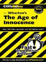 CliffsNotes on Wharton's the Age of Innocence