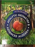 Holt McDougal Accelerated Analytic Geometry B/Advanced Algebra