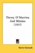 Theory of maxima and minima