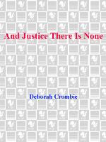 And Justice There Is None