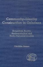 Community-Identity Construction in Galatians