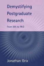 Demystifying Postgraduate Research