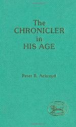 The Chronicler in His Age