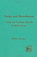 Purity and Monotheism