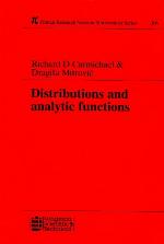 Distributions and analytic functions