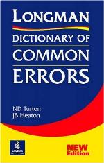 Longman Dictionary Of Common Errors